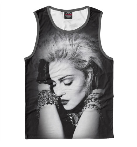 

Майки Print Bar, Белый, Madonna