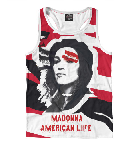 

Майки борцовки Print Bar, Белый, American Life