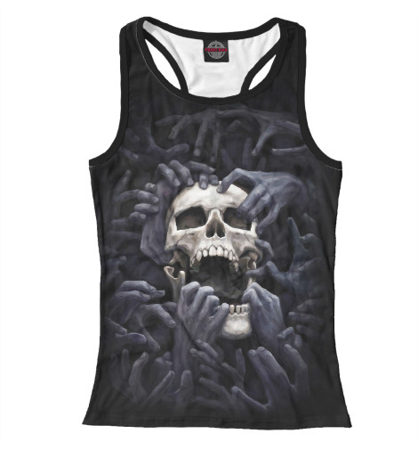 

Майки борцовки Print Bar, Белый, Череп