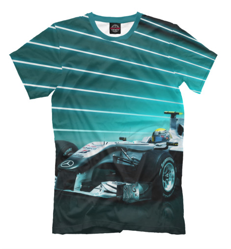 

Футболки Print Bar, Молочно-белый, Formula 1