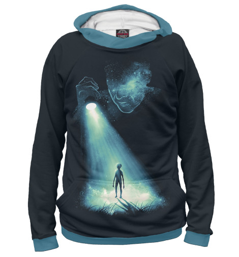 

Худи Print Bar, Белый, Space Observer