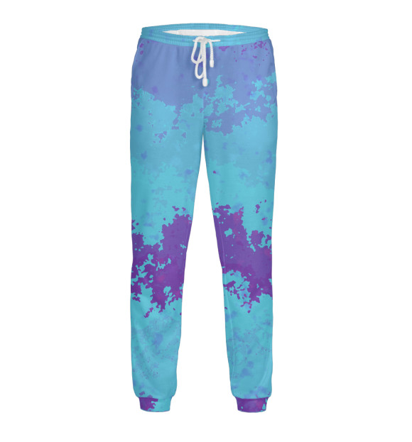 Мужские спортивные штаны с изображением Snowman цвета Белый