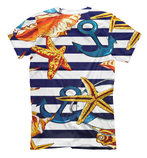 

Футболки Print Bar, Молочно-белый, Море