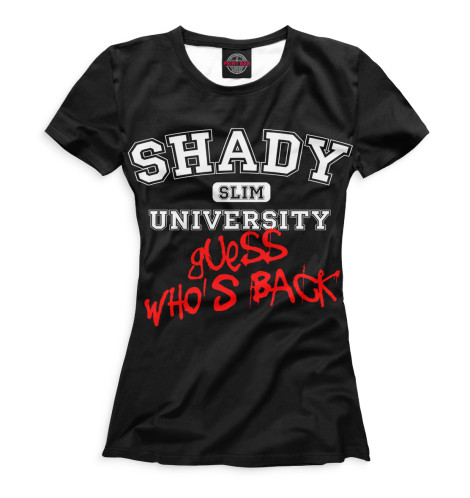 

Футболки Print Bar, Белый, Eminem