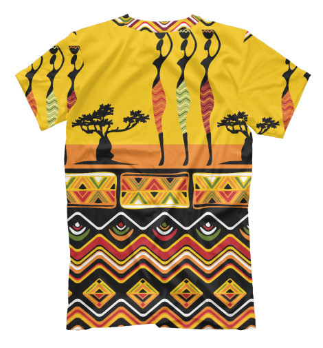 

Футболки Print Bar, Молочно-белый, Народы африки