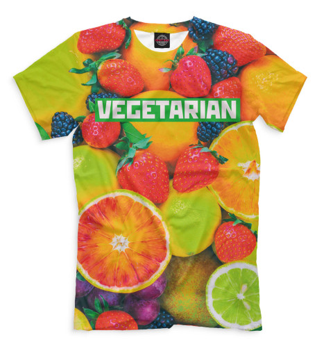 

Футболки Print Bar, Молочно-белый, Vegetarian