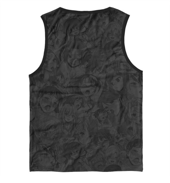 Мужская майка с изображением Hentai цвета Белый