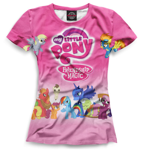 

Футболки Print Bar, Белый, My Little Pony
