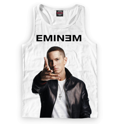 

Майки борцовки Print Bar, Белый, Eminem