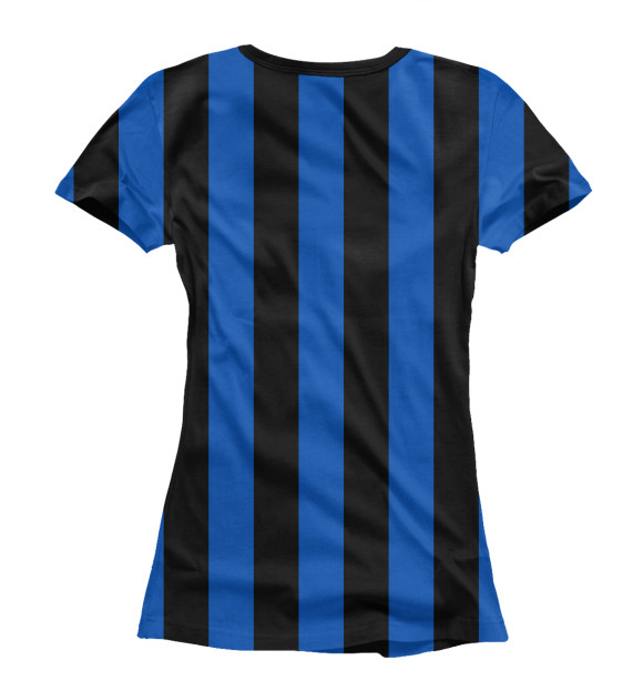 Женская футболка с изображением Интер ФК цвета Белый