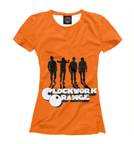 

Футболки Print Bar, Белый, Заводной апельсин