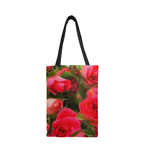 Сумка-шоппер с изображением Розы цвета 