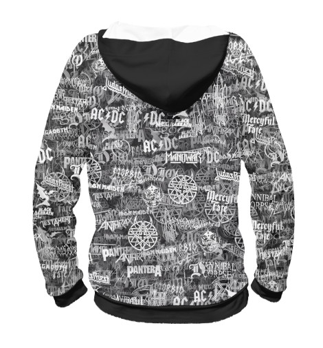 

Худи Print Bar, Белый, Хеви-метал