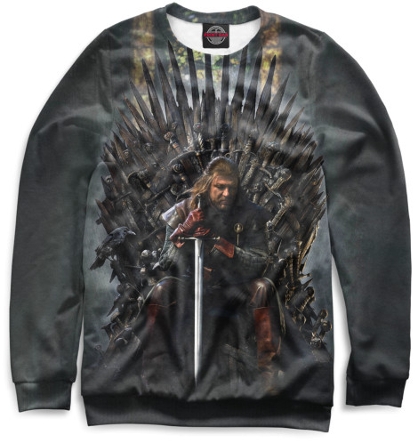 

Свитшоты Print Bar, Белый, Эддард Старк