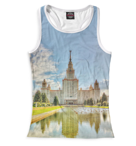 

Майки борцовки Print Bar, Белый, МГУ