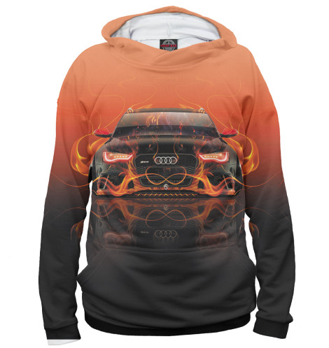 

Худи Print Bar, Белый, Audi RS6