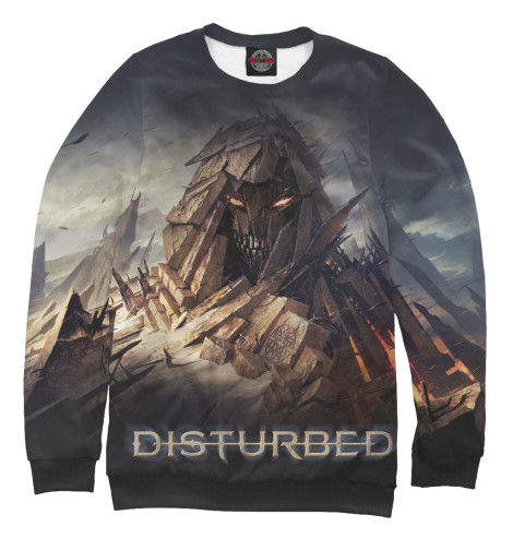 

Свитшоты Print Bar, Белый, Disturbed