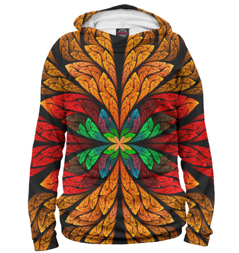 

Худи Print Bar, Белый, Психоделика