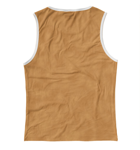 Майка для девочки с изображением Лис цвета Белый