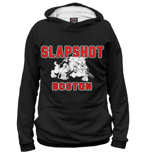 

Худи Print Bar, Белый, Slapshot Boston