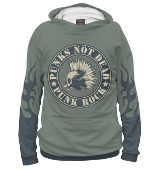 Женское худи Punks not dead