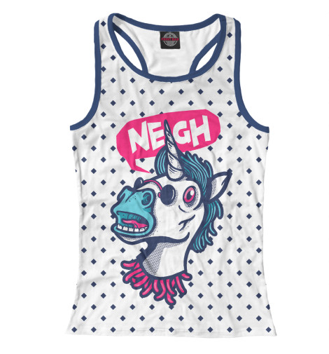 

Майки борцовки Print Bar, Белый, Unicorn Neigh