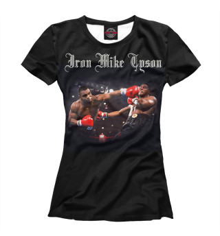 Женская футболка iron Mike Tyson