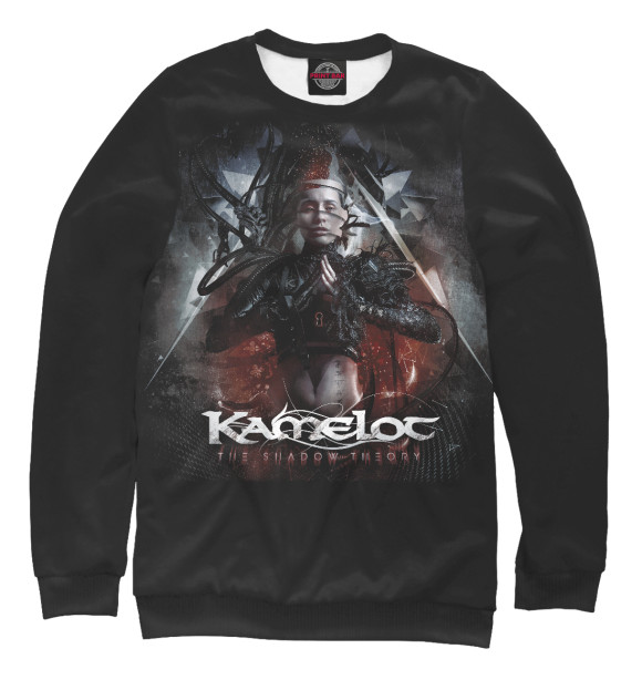 Свитшот для мальчиков с изображением Kamelot цвета Белый