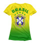 Женская футболка Бразилия
