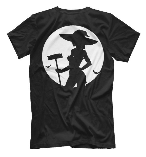 Футболка для мальчиков с изображением Witch цвета Белый