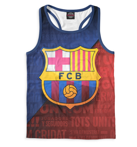 

Майки борцовки Print Bar, Красный, FCB кричалки