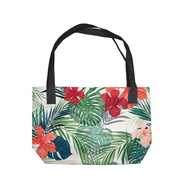 Пляжная сумка с изображением Пальмы цвета 