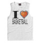 Мужская майка I Love Basketball