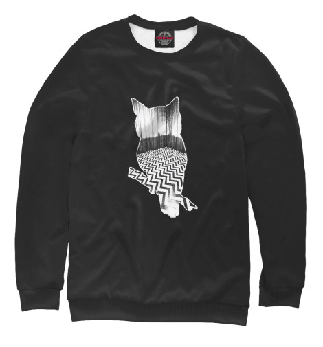 

Свитшоты Print Bar, Белый, Twin Peaks Owl