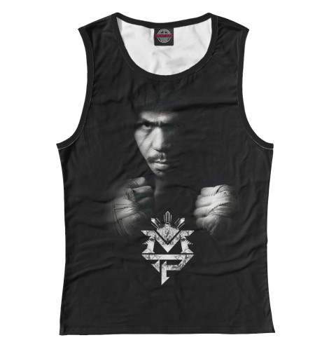 

Майки Print Bar, Белый, Manny Pacquiao