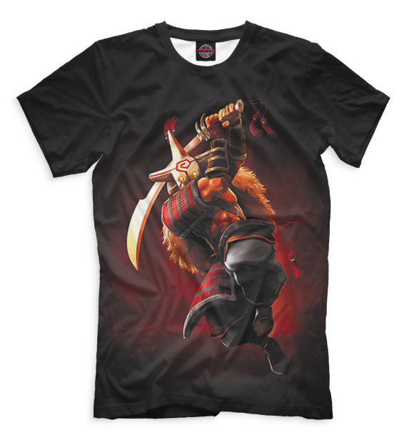 Мужская футболка с изображением Juggernaut цвета Черный