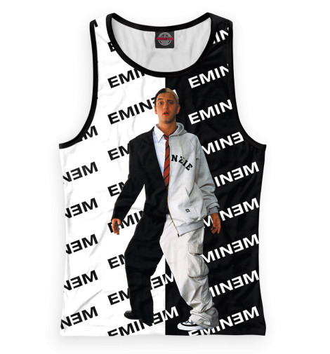 

Майки борцовки Print Bar, Белый, Eminem