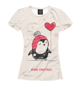 Женская футболка Cutie Little Penguin