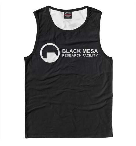 

Майки Print Bar, Белый, Сотрудник Black Mesa