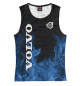 Майка для девочки Volvo blue fire