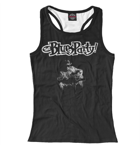 

Майки борцовки Print Bar, Белый, The Blues Party