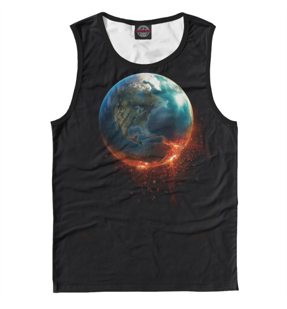 Майка для мальчика с изображением Знания цвета Белый