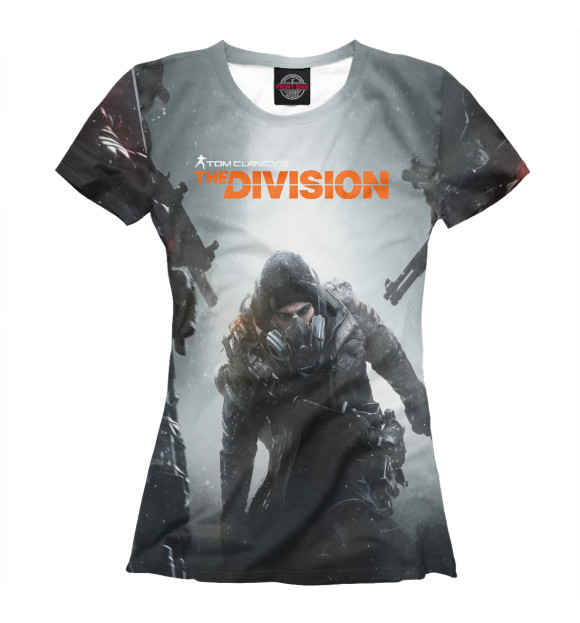 Футболка для девочек с изображением Tom Clancy's The Division цвета Белый