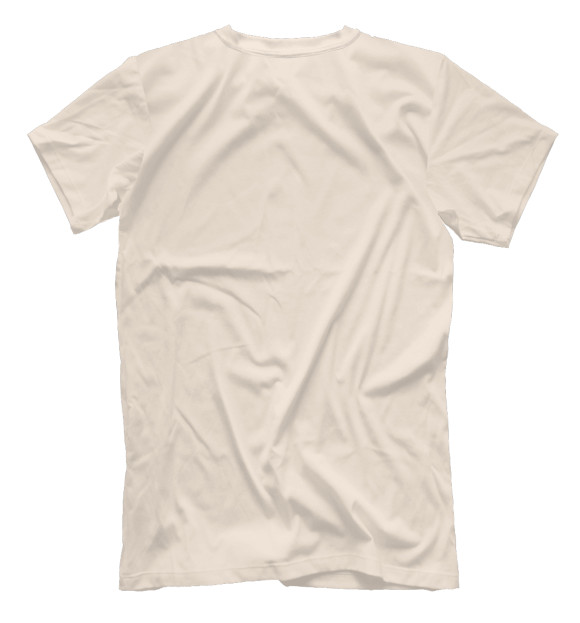 Мужская футболка с изображением Джентельмен цвета Белый