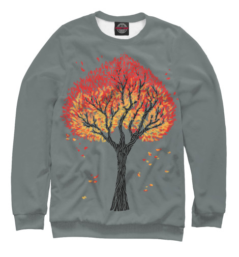 

Свитшоты Print Bar, Белый, Дерево любви