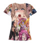 Женская футболка Ahegao | Ахэгао