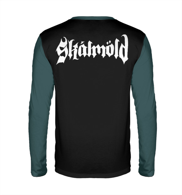 Мужской лонгслив с изображением Skalmold цвета Белый