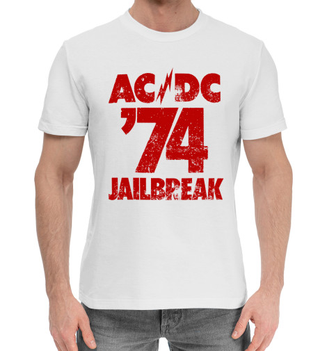 Хлопковые футболки Print Bar AC/DC