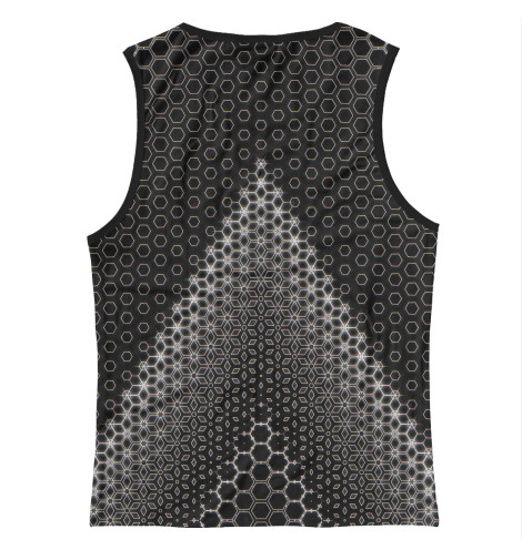 

Майки Print Bar, Белый, Pyramid hexa