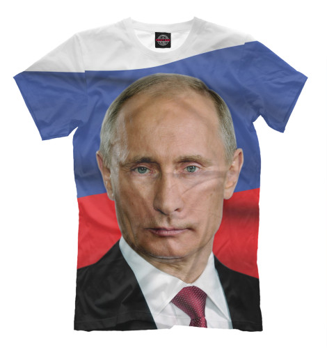 Футболки Print Bar Путин Владимир цена и фото